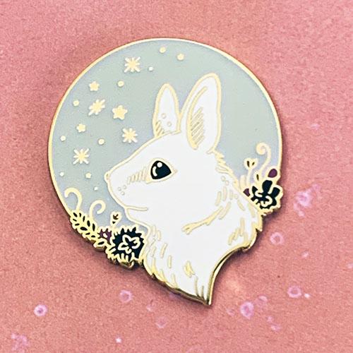 Bunny Moon Pin Pin Ash Evans