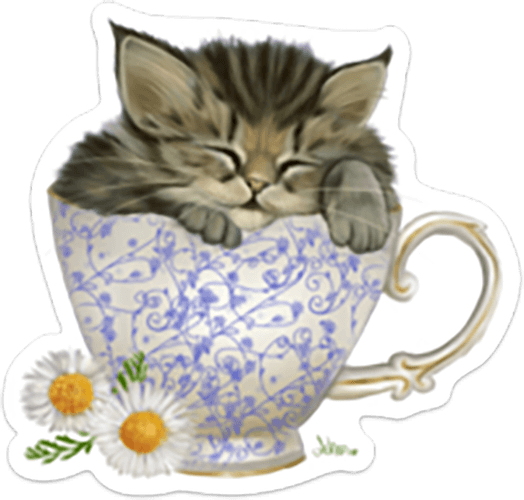 Chamomile Tea Kit-Tea Sticker Sticker Ash Evans