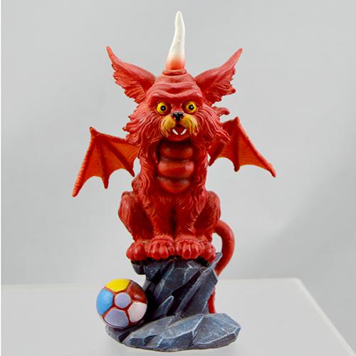 Jeepers Dragon Cat Figurine Figurine Ash Evans