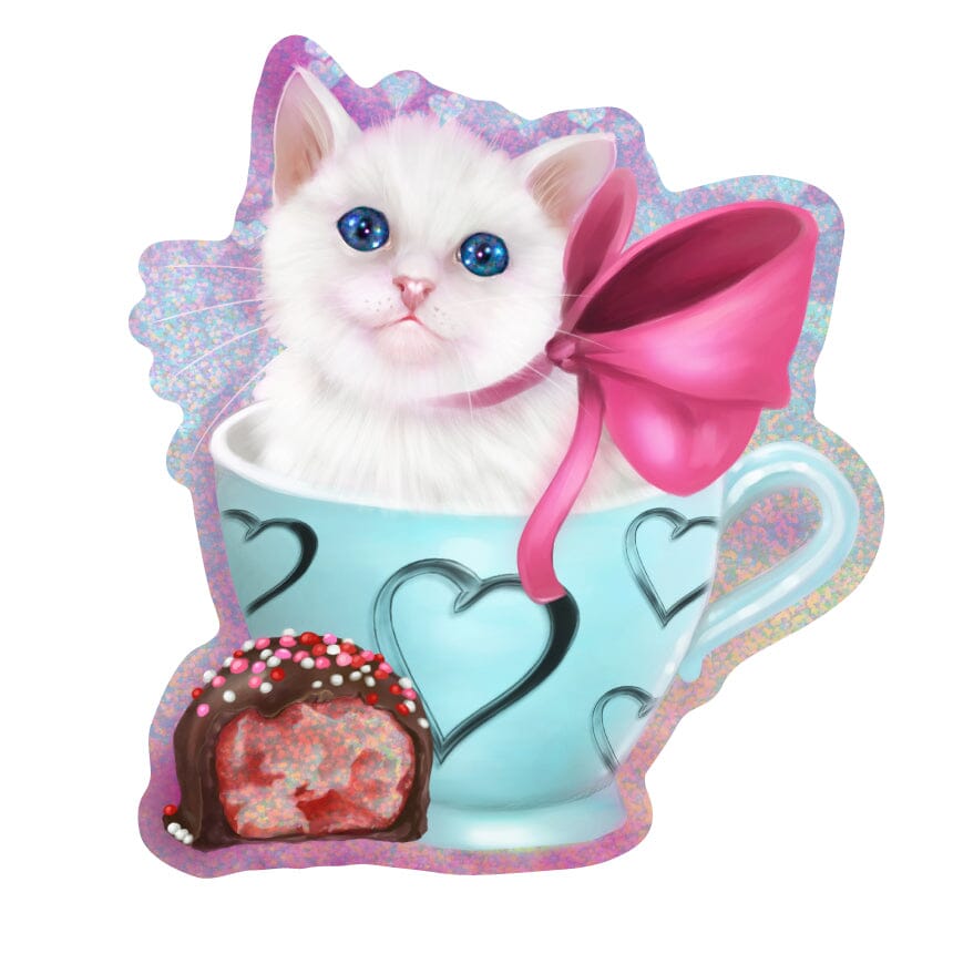 Love Potion Valentine's Sparkle Sticker Sticker Ash Evans