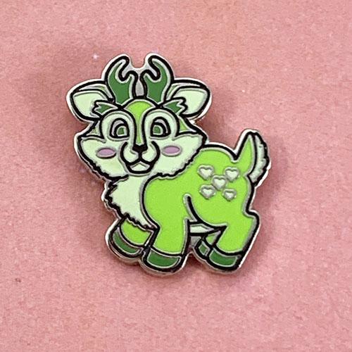 Oh Deer Hard Enamel Pin Pin Ash Evans