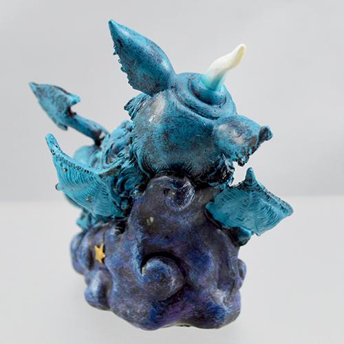 Sleepers Dragon Cat Figurine Figurine Ash Evans