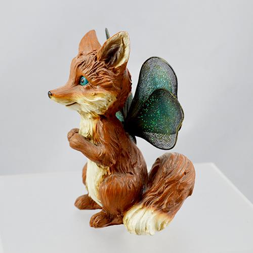 Sly Fox Resin Figurine Figurine Ash Evans