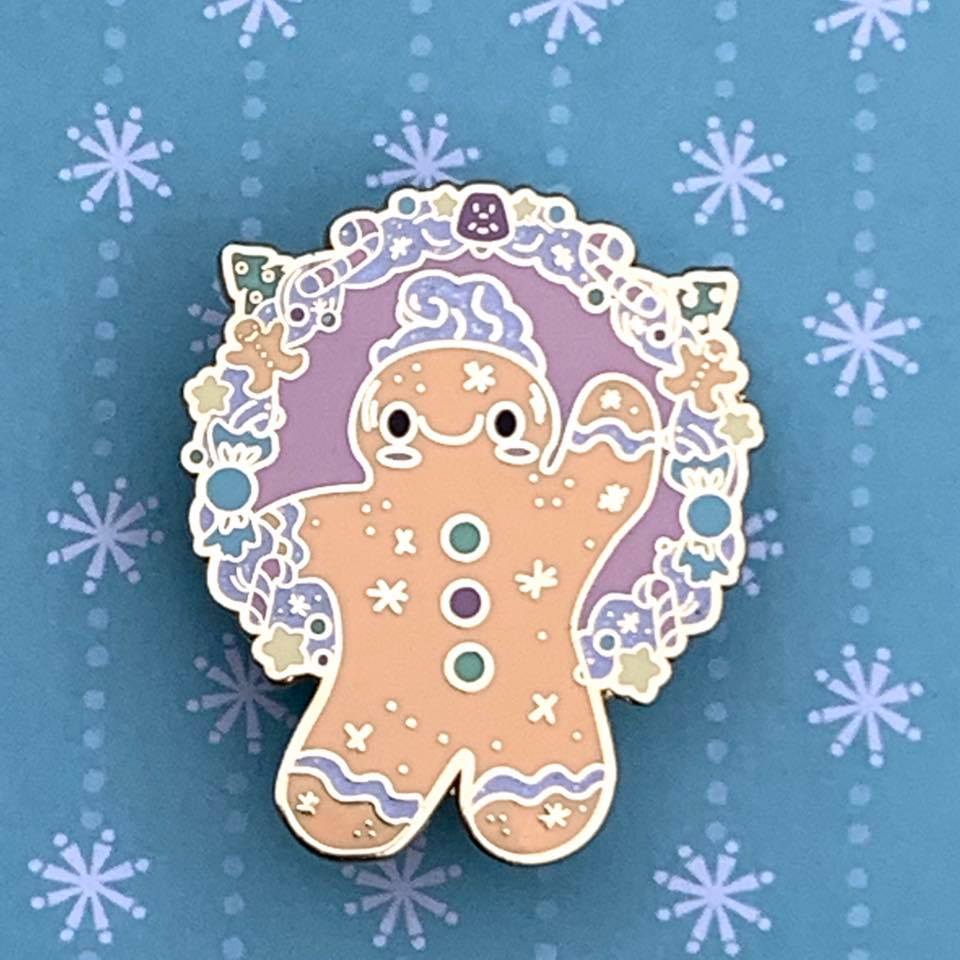 Sweet Gingerbread pin Pin Ash Evans