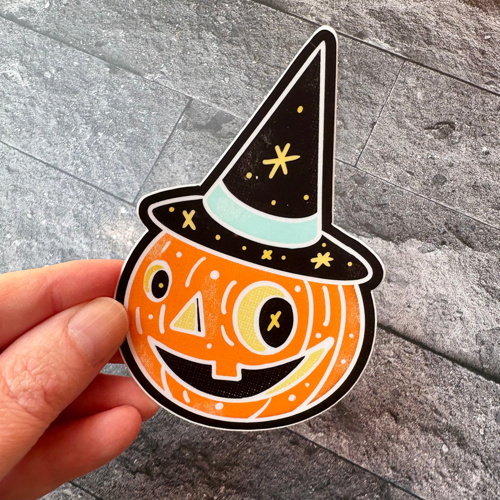 Jack Pumpkin Sticker - Ash Evans