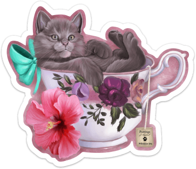 Hibiscus Tea Kit-Tea Sticker Sticker Ash Evans 