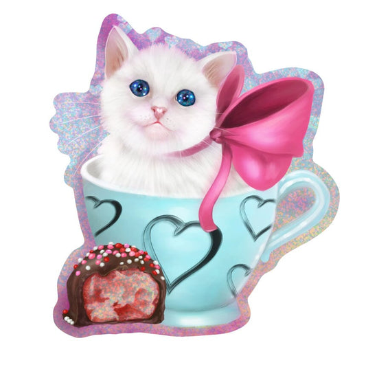 Love Potion Valentine's Sparkle Sticker Sticker Ash Evans 