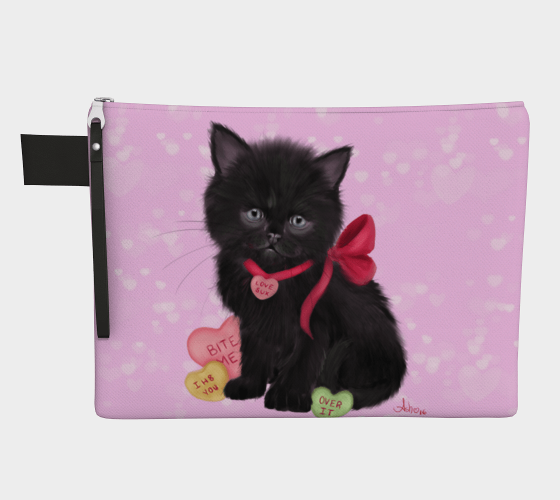 Love Sux Zipper Bags-Pre Order Bags Ash Evans 