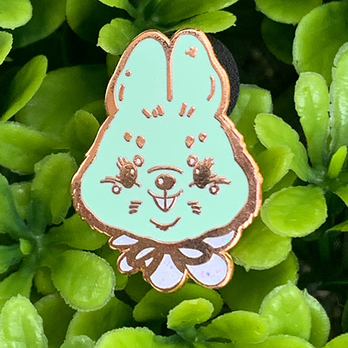 Marshmallow bunny pins (Color variants available) Pin Ash Evans Mint 