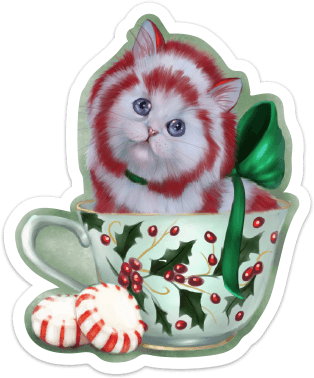 Peppermint Tea Kit-Tea Sticker Sticker Ash Evans 