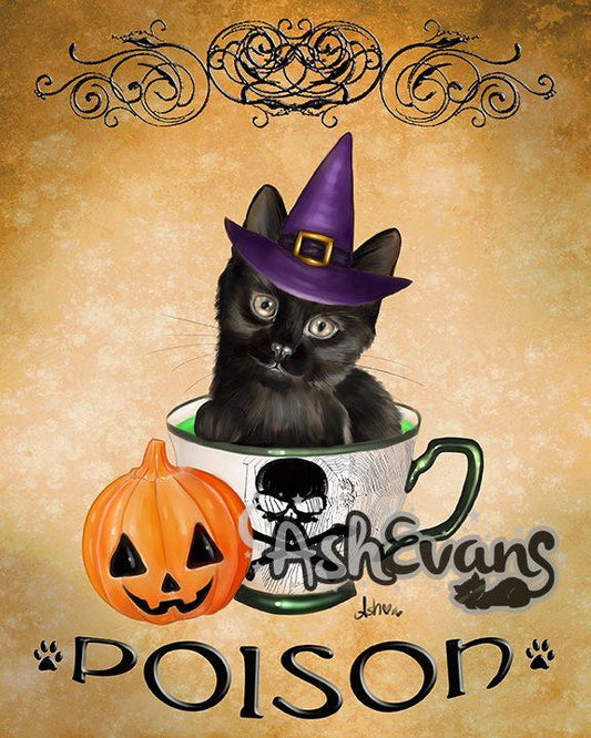 Poison Kit-Tea Print Print Ash Evans 
