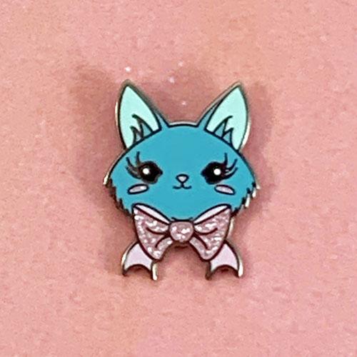 Pretty Kitty Enamel Pin Pin Ash Evans 