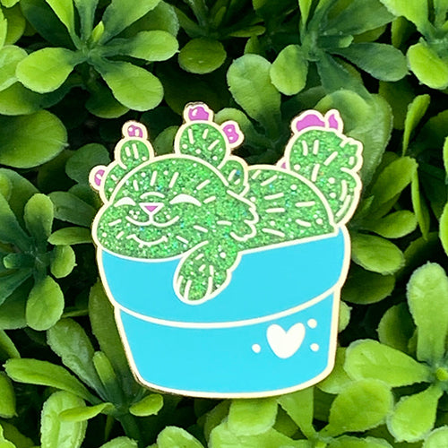 Prickly Pear Cat Plant pin Pin Ash Evans 