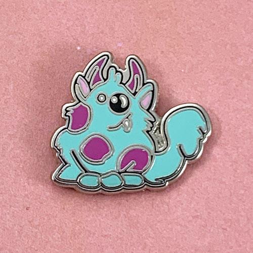 Tealie Monster Enamel Pin Pin Ash Evans 